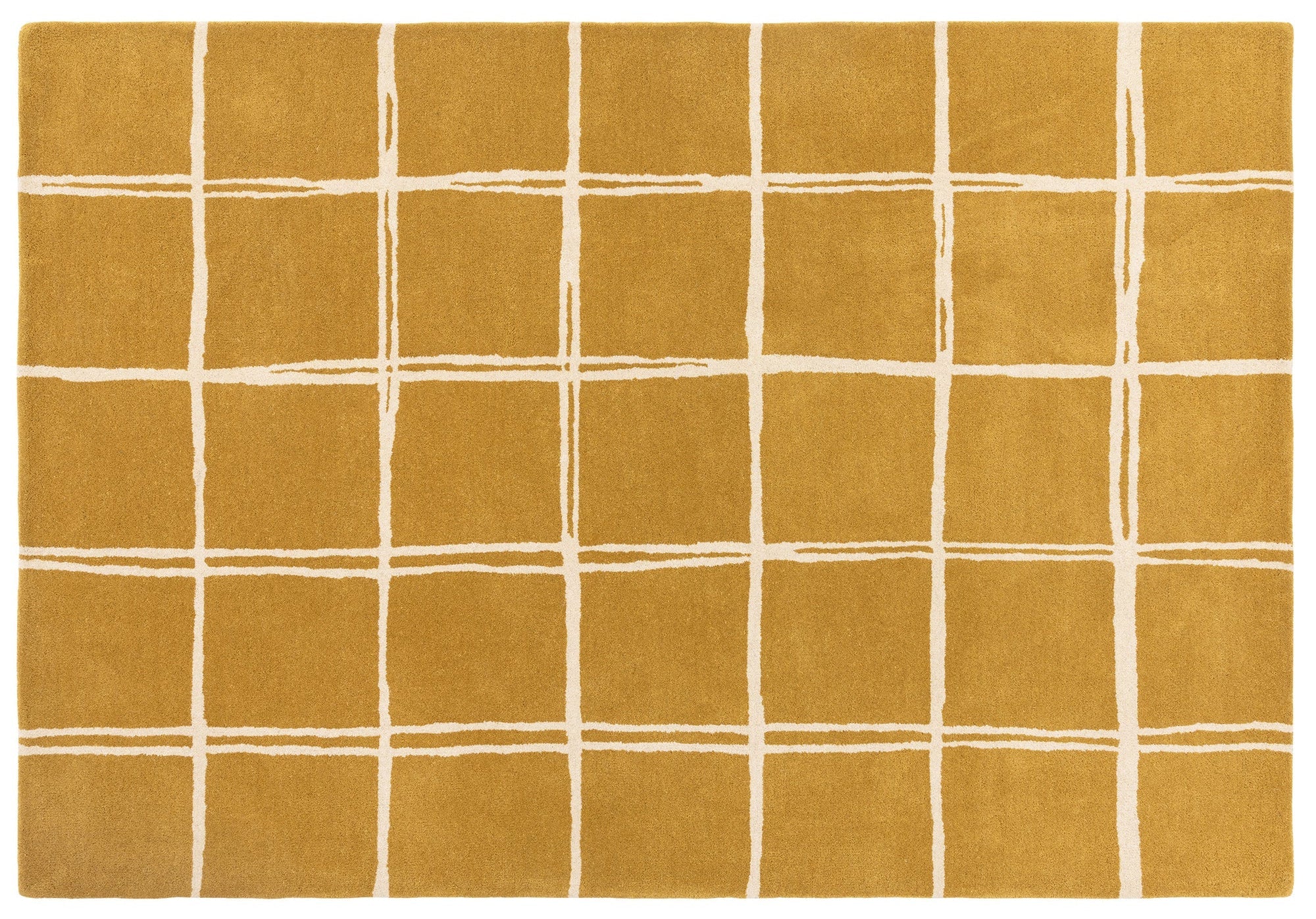 Tapis Albany Grid Gold