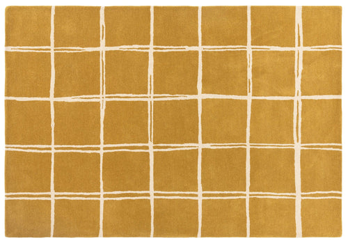 Tapis Albany Grid Gold
