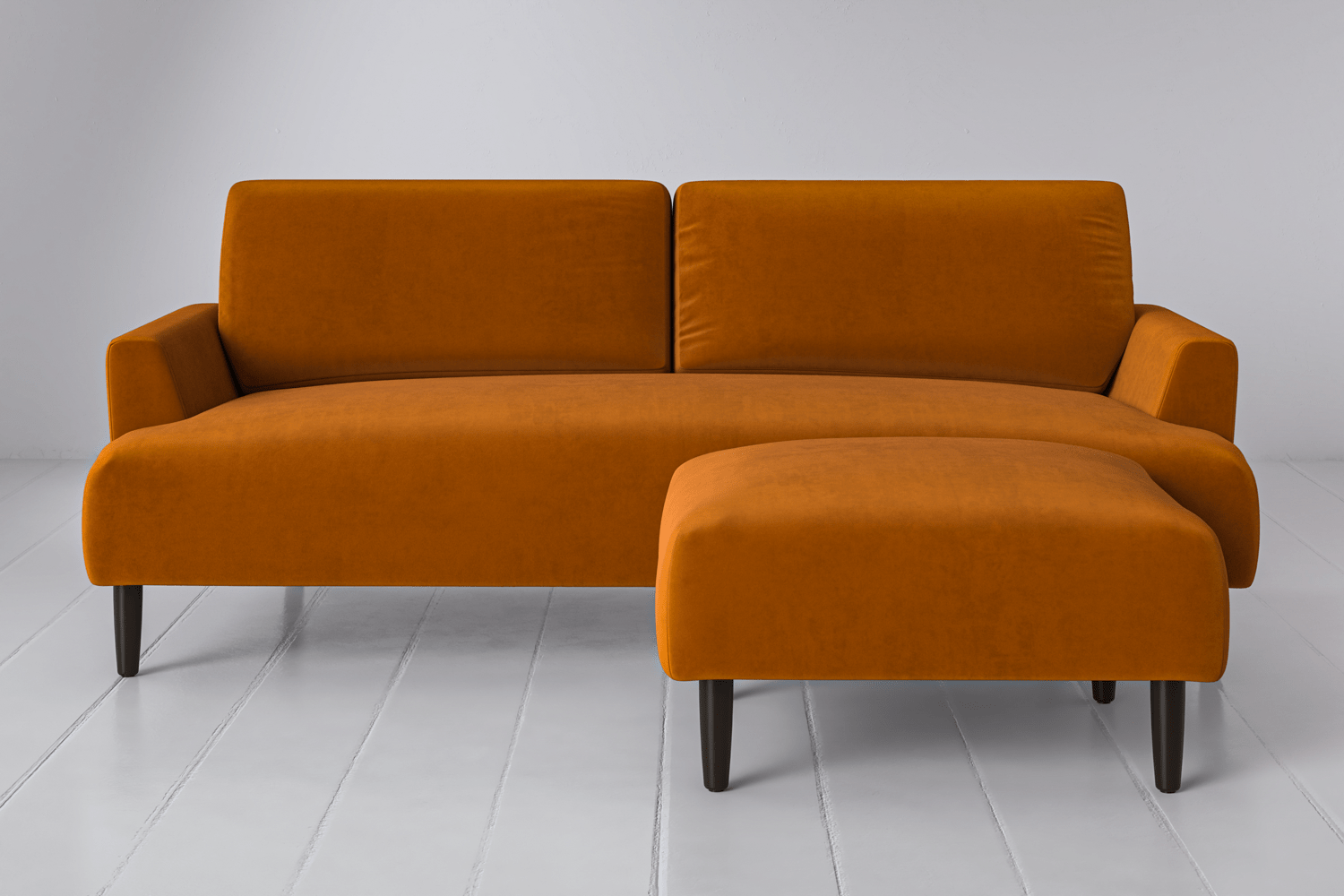 Canapé méridienne 3 places droit modèle 05