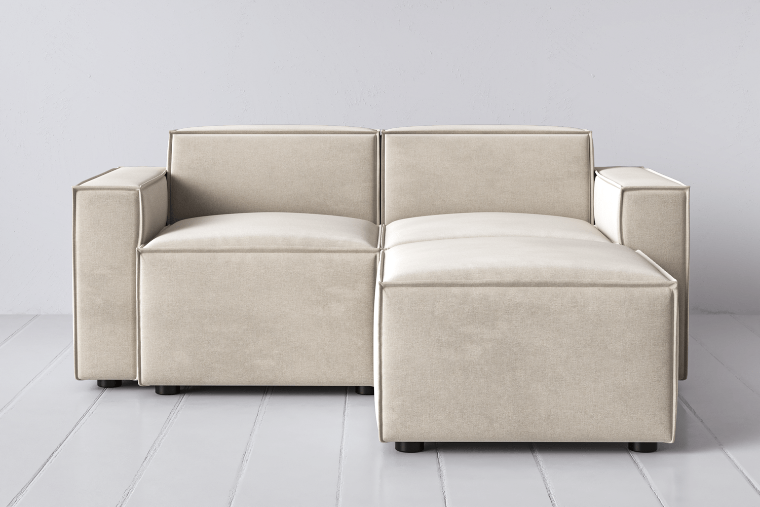 Canapé méridienne 2 places droit modèle 03