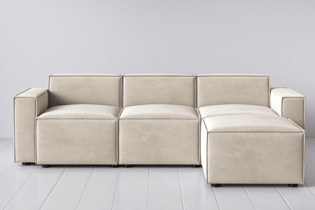 Canapé méridienne 3 places droit modèle 03