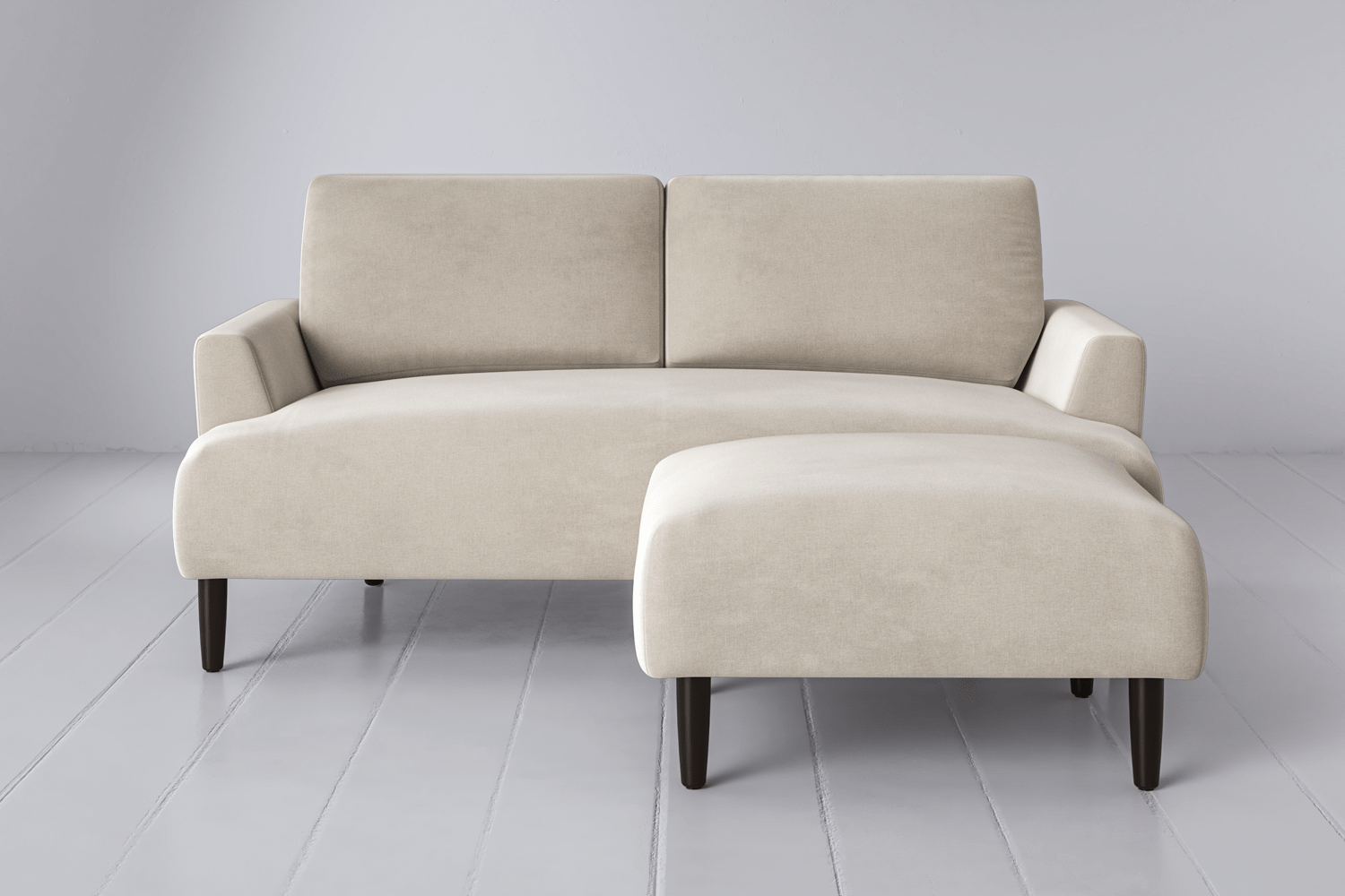 Canapé méridienne 2 places droit modèle 05