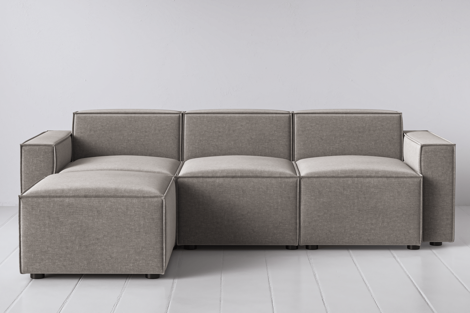 Canapé méridienne gauche 3 places modèle 03