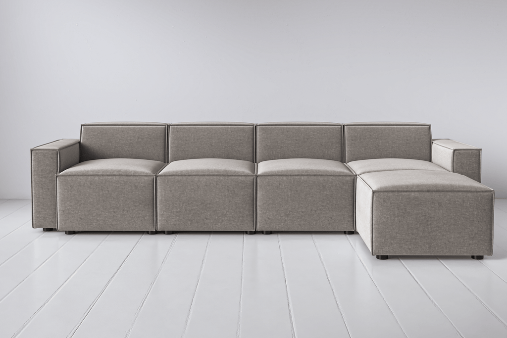 Canapé méridienne 4 places droit modèle 03