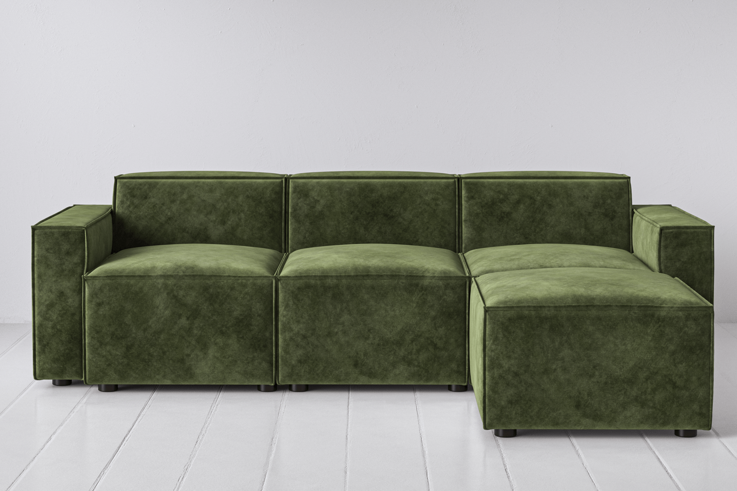 Canapé méridienne 3 places droit modèle 03