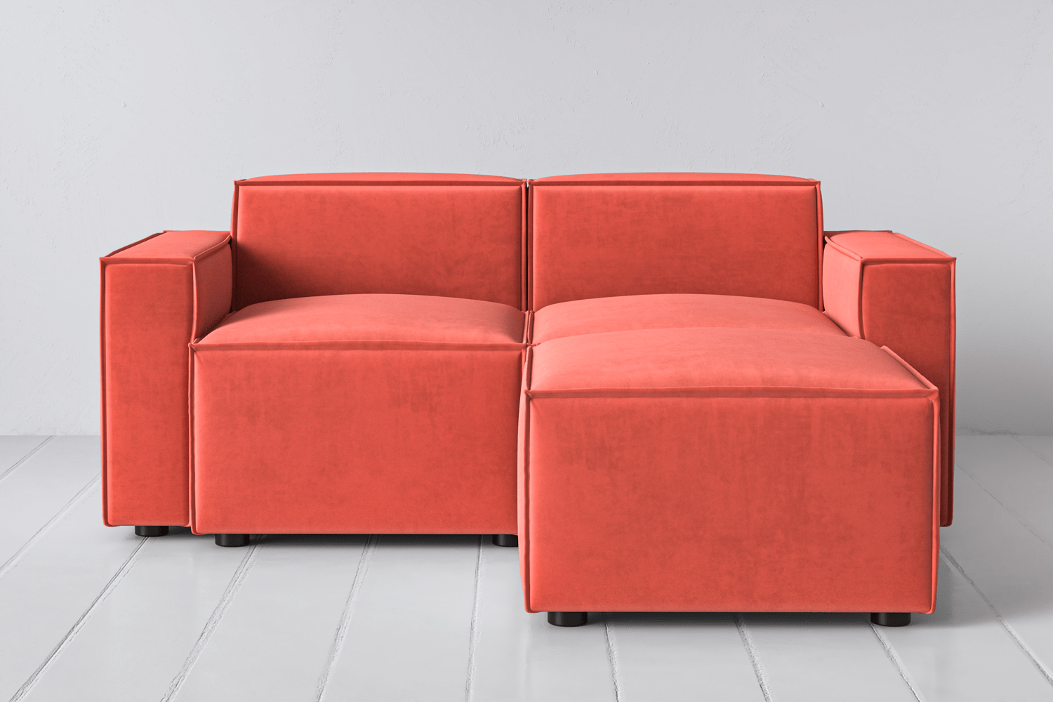 Canapé méridienne 2 places droit modèle 03