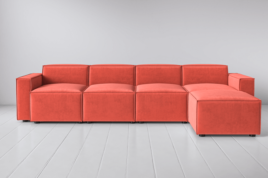 Canapé méridienne 4 places droit modèle 03