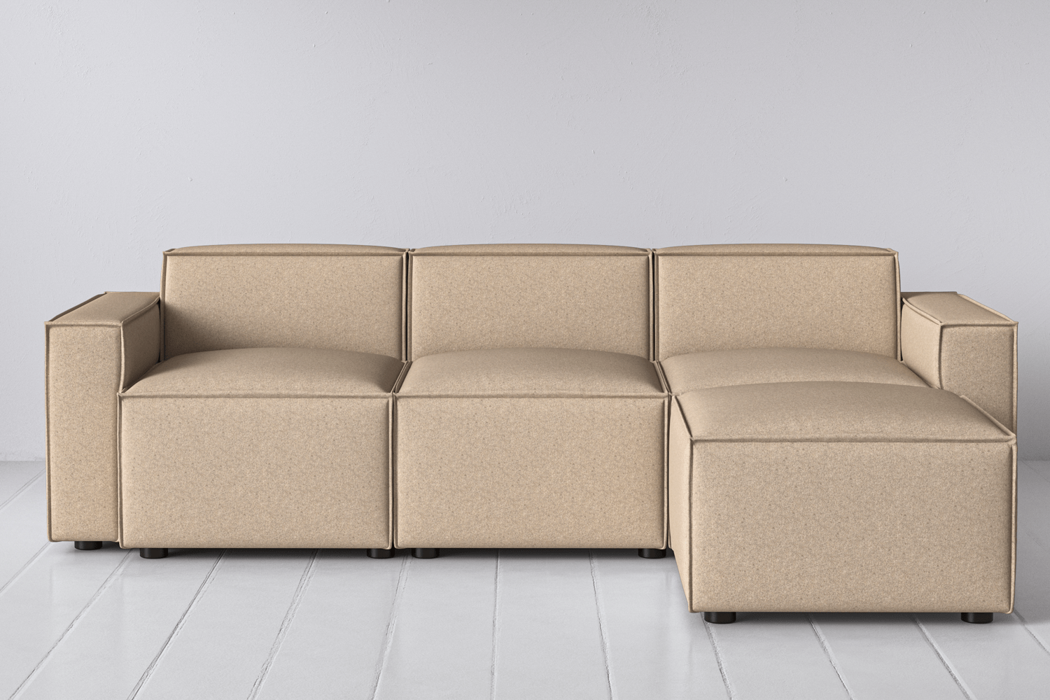 Canapé méridienne 3 places droit modèle 03