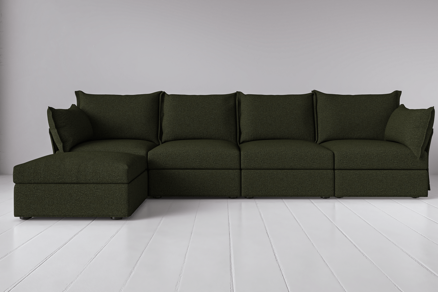 Canapé méridienne gauche 4 places modèle 06