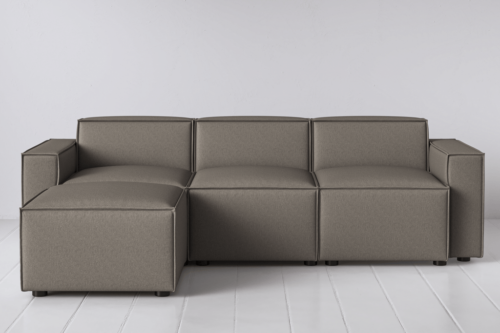 Canapé méridienne gauche 3 places modèle 03
