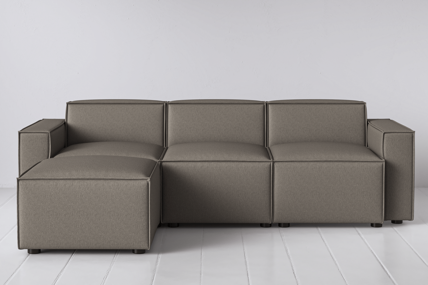 Canapé méridienne gauche 3 places modèle 03