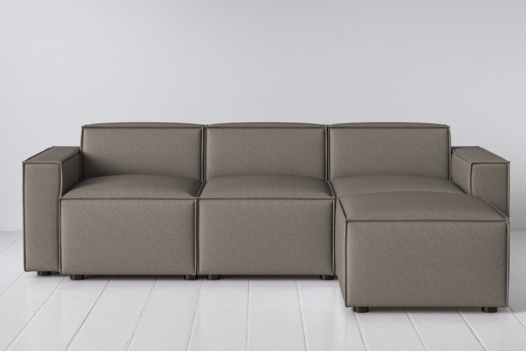 Canapé méridienne 3 places droit modèle 03