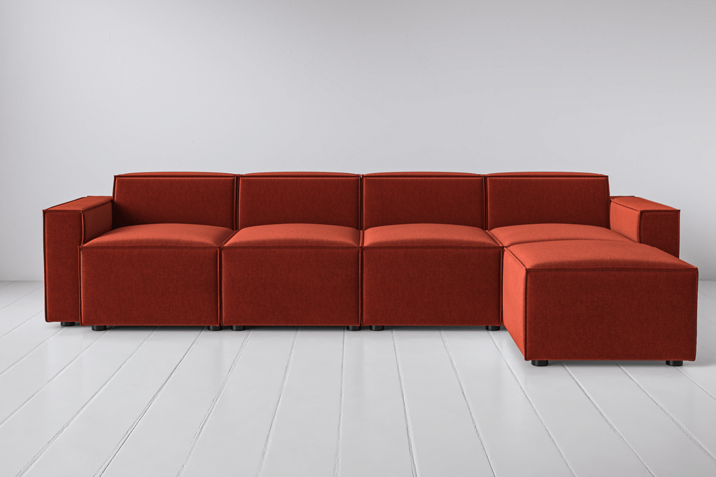 Canapé méridienne 4 places droit modèle 03