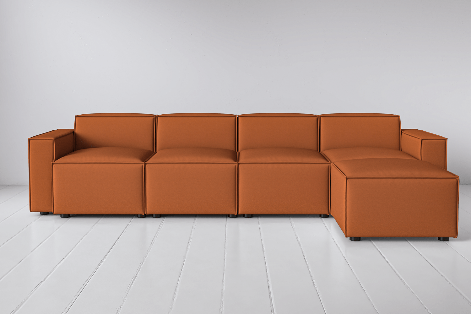 Canapé méridienne 4 places droit modèle 03