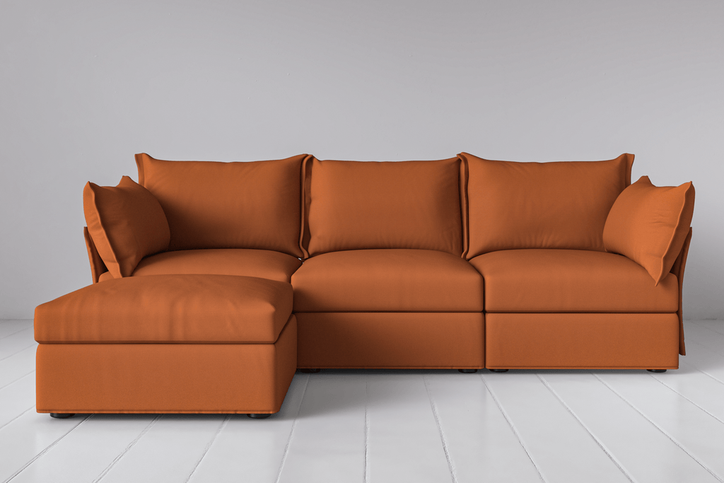 Canapé méridienne gauche 3 places modèle 06