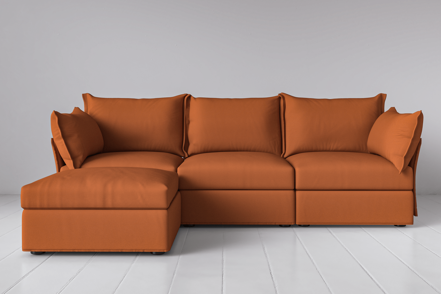 Canapé méridienne gauche 3 places modèle 06