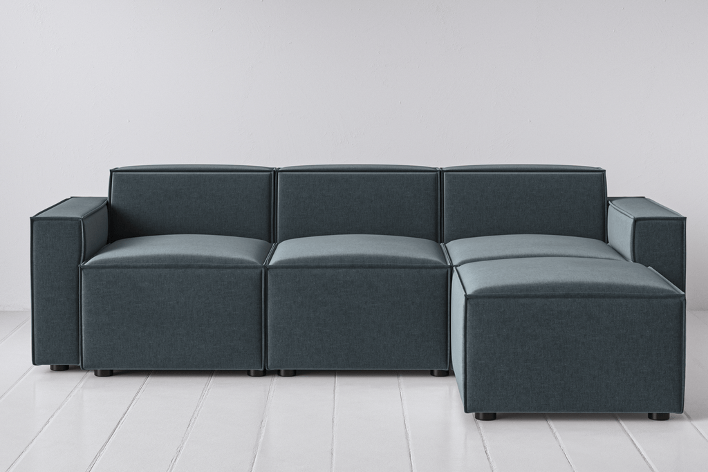 Canapé méridienne 3 places droit modèle 03