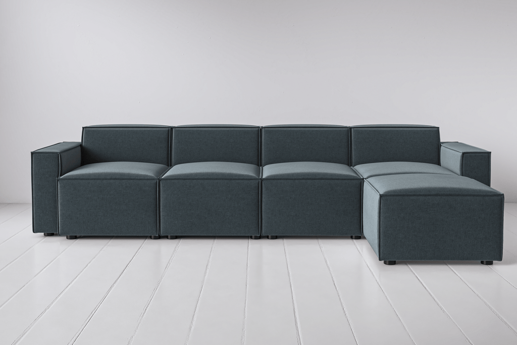 Canapé méridienne 4 places droit modèle 03