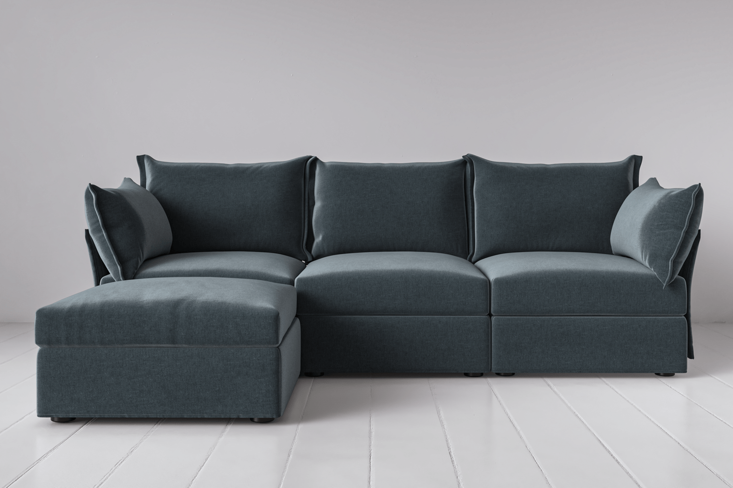 Canapé méridienne gauche 3 places modèle 06