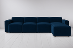 Canapé méridienne 4 places droit modèle 03