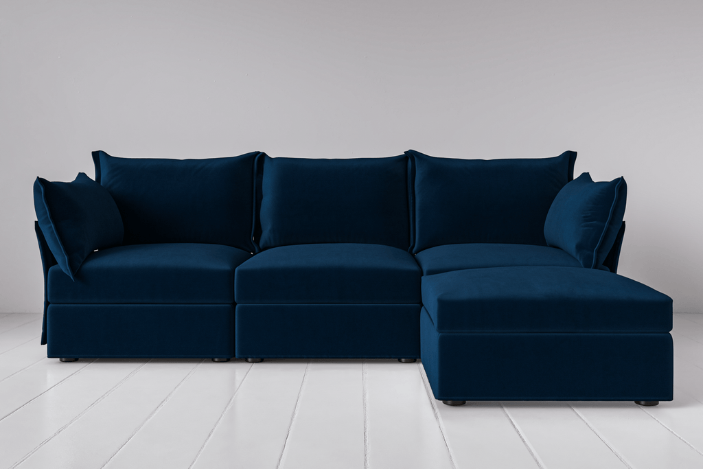 Canapé méridienne 3 places droit modèle 06