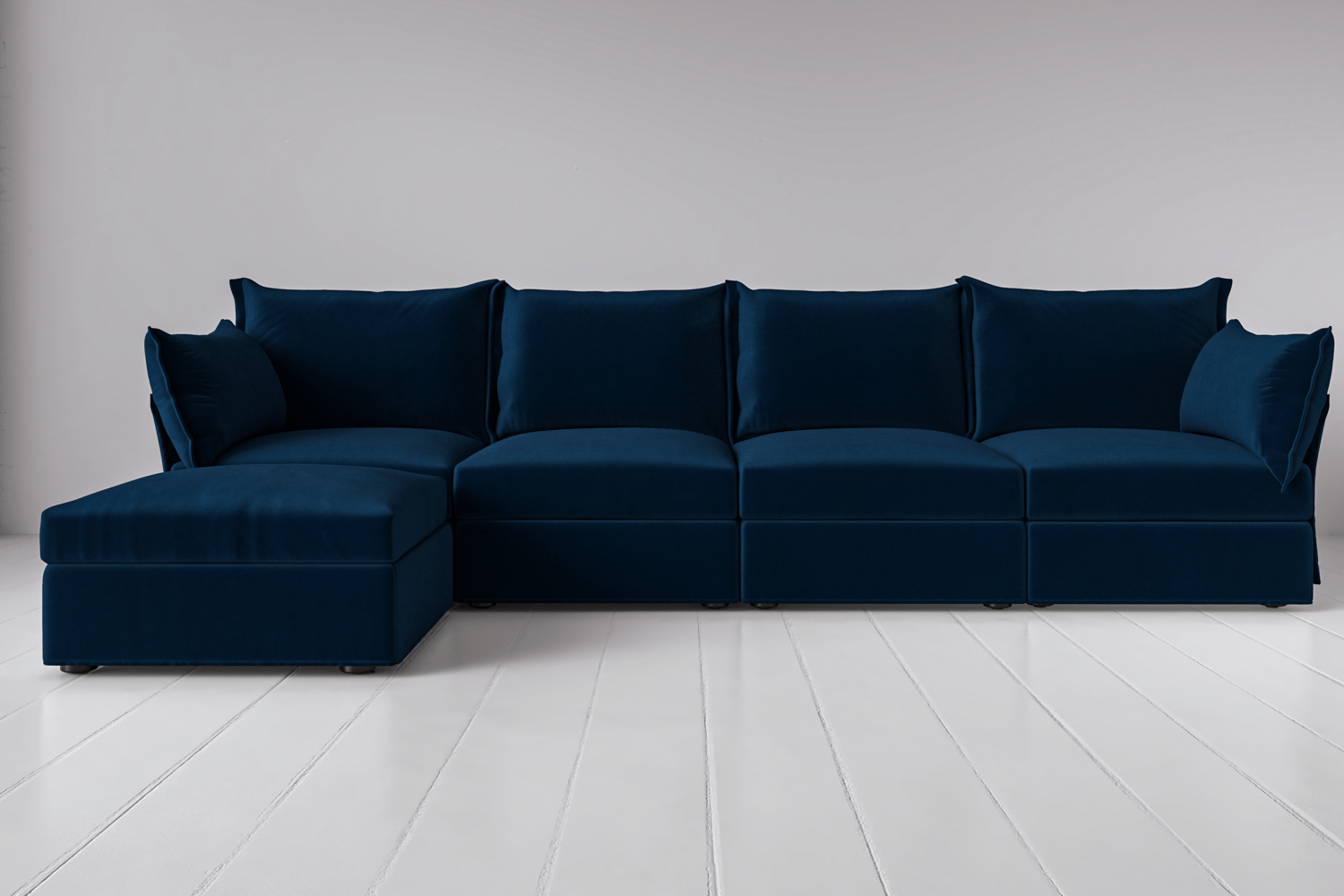 Canapé méridienne gauche 4 places modèle 06