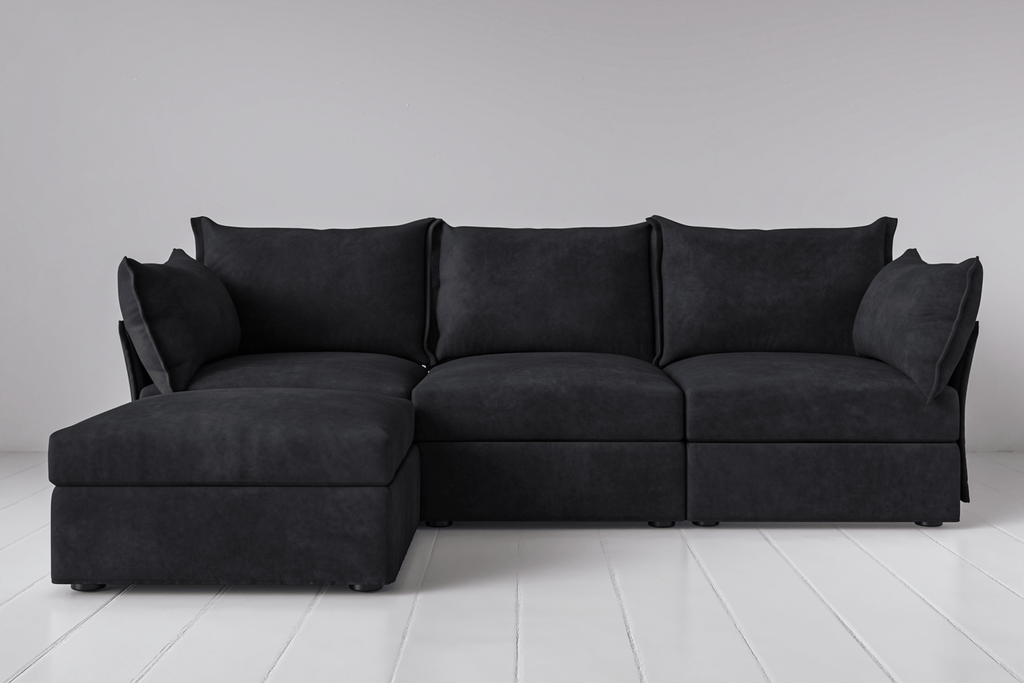 Canapé méridienne gauche 3 places modèle 06