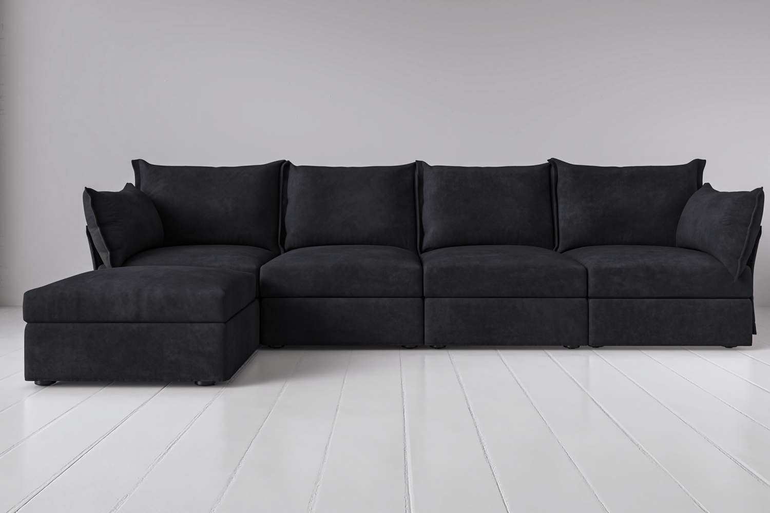 Canapé méridienne gauche 4 places modèle 06