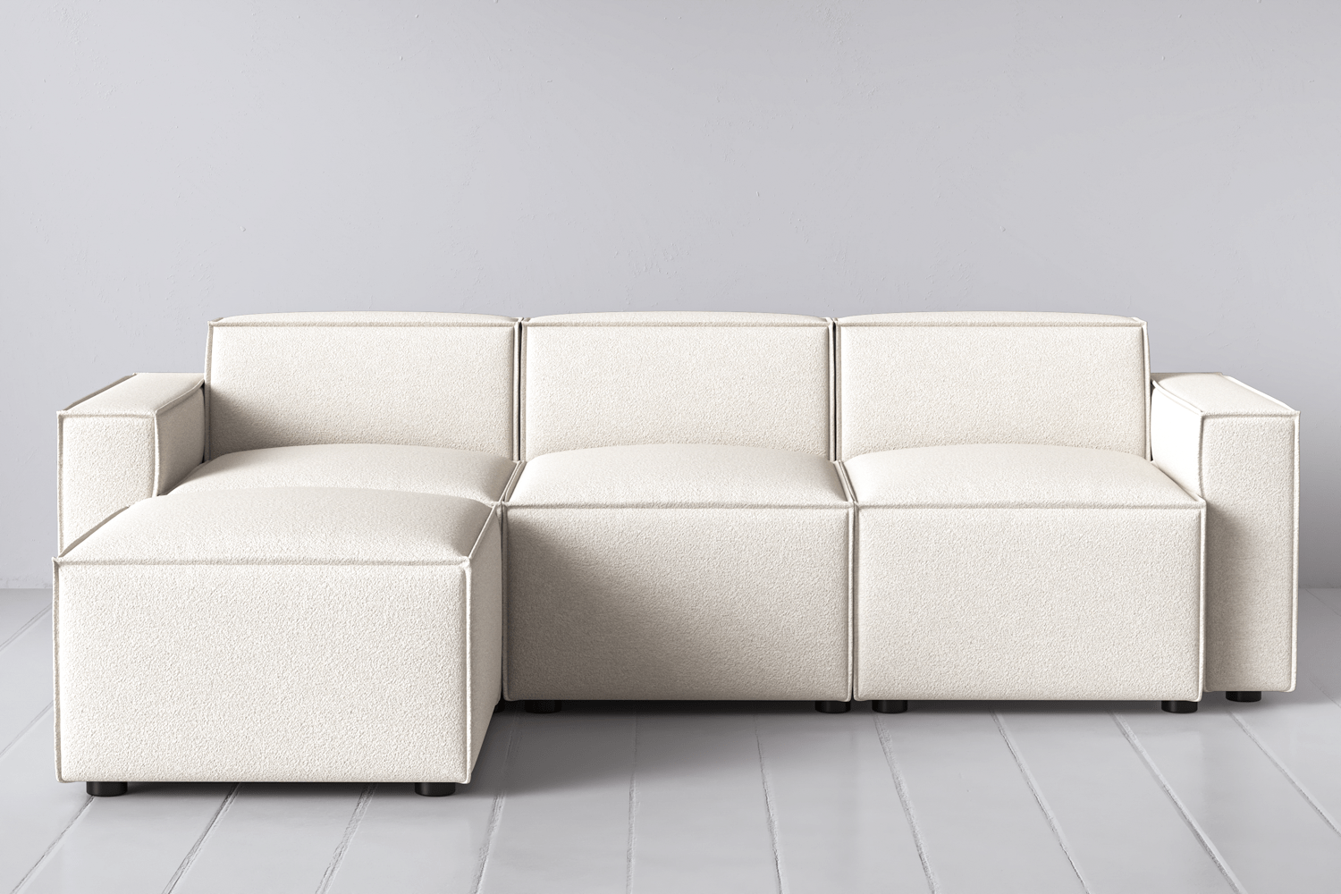 Canapé méridienne gauche 3 places modèle 03