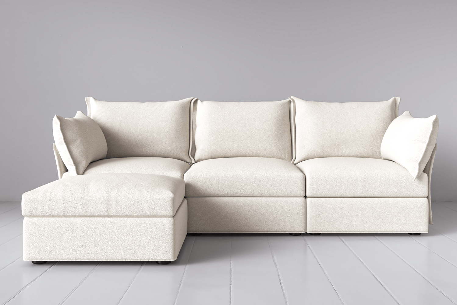 Canapé méridienne gauche 3 places modèle 06