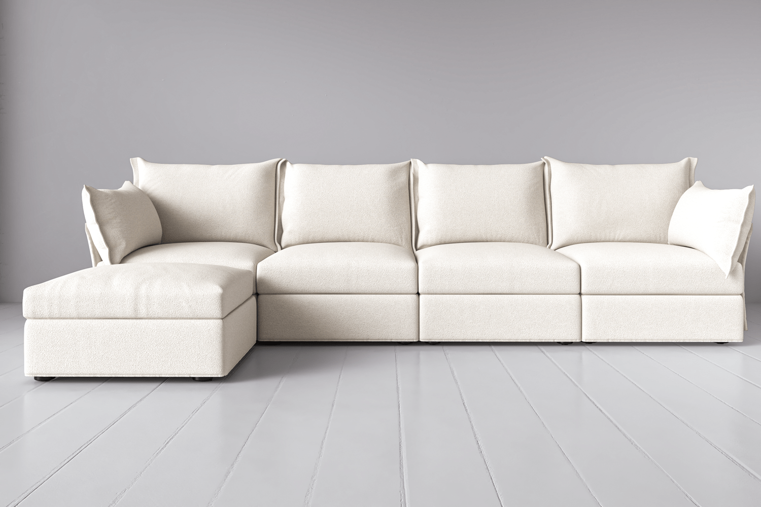 Canapé méridienne gauche 4 places modèle 06