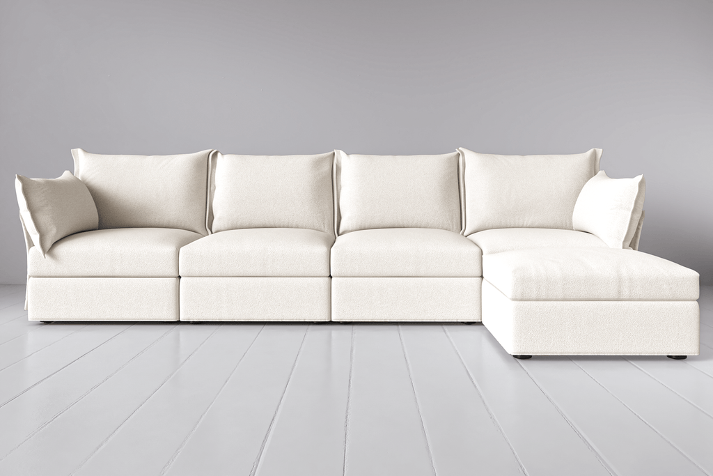 Canapé méridienne 4 places droit modèle 06