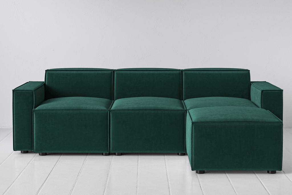 Canapé méridienne 3 places droit modèle 03