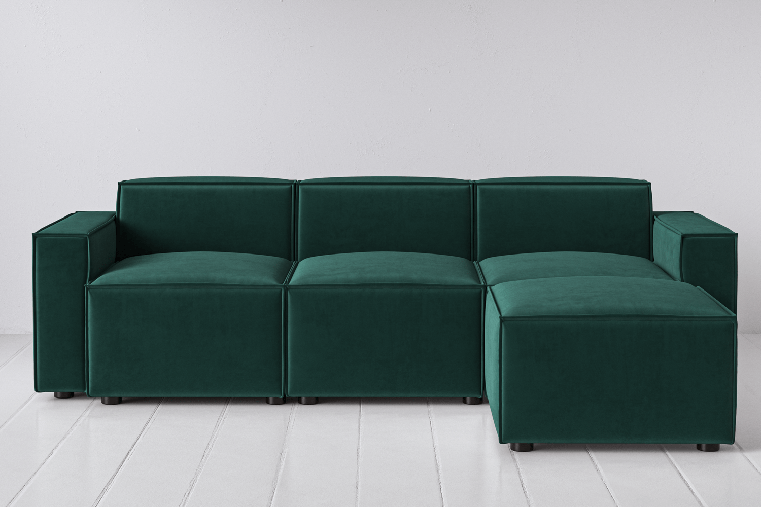 Canapé méridienne 3 places droit modèle 03