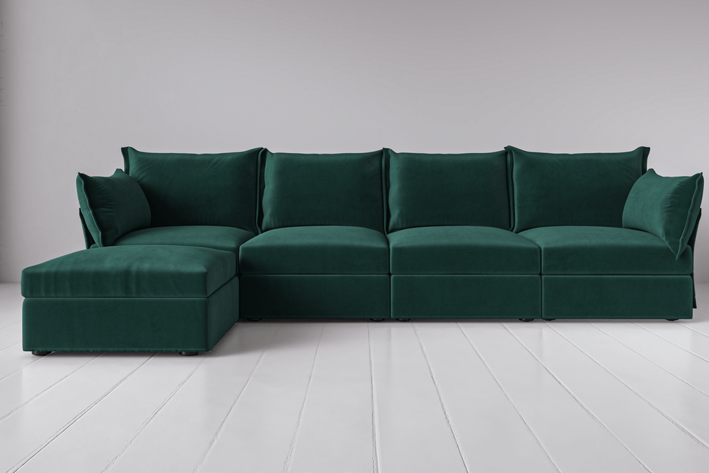 Canapé méridienne gauche 4 places modèle 06