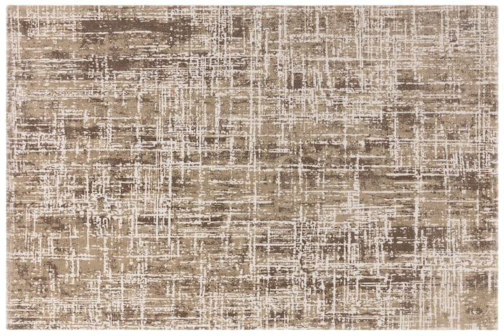 Tapis beige abstrait Kuza