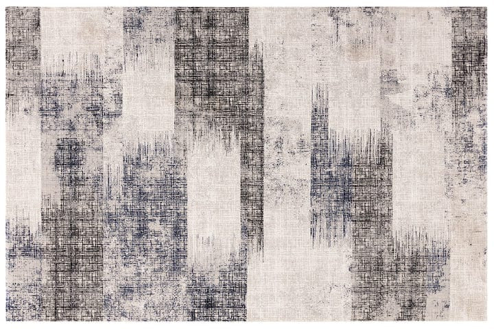 Tapis bleu Kuza Lines