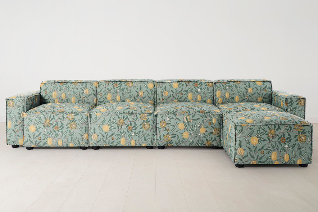 Canapé méridienne 4 places droit modèle 03