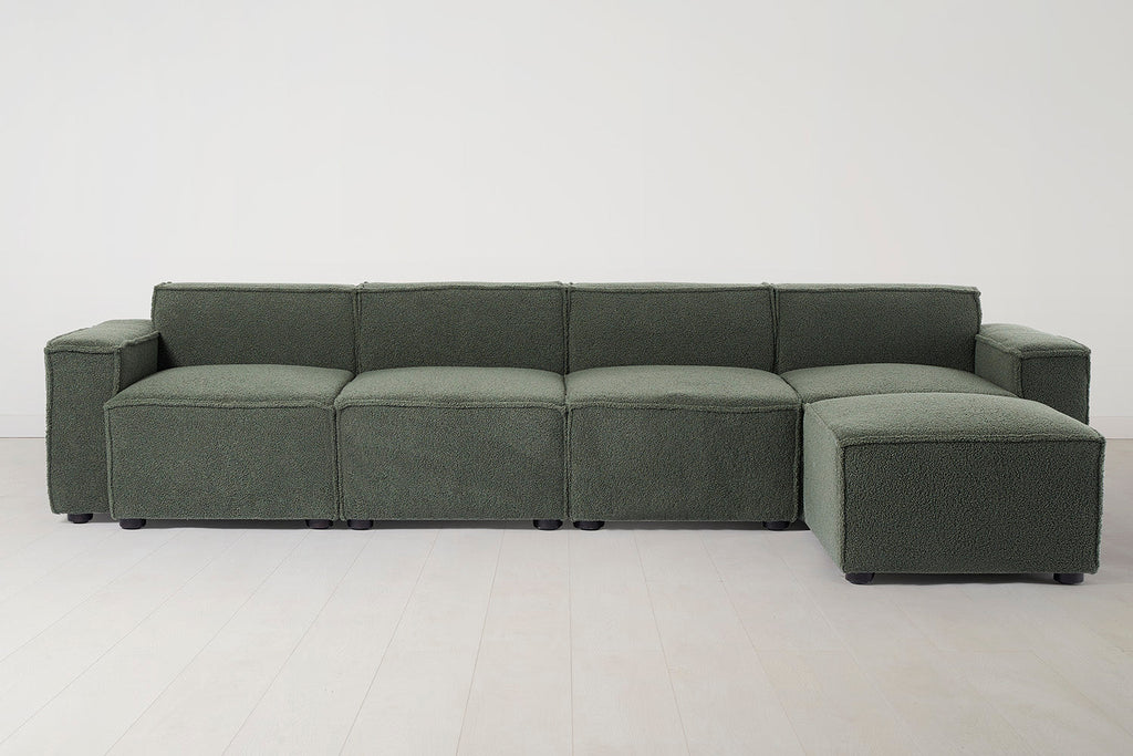 Canapé méridienne 4 places droit modèle 03