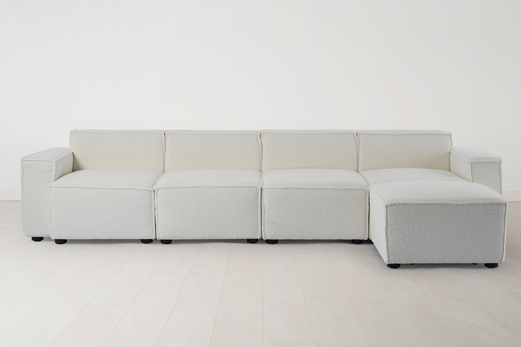 Canapé méridienne 4 places droit modèle 03