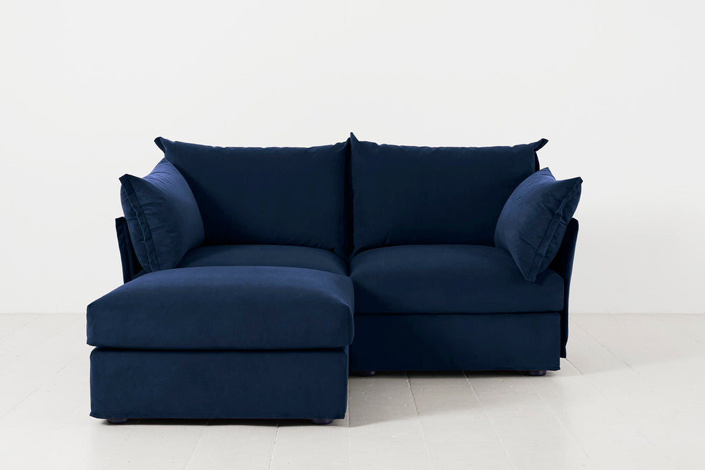 Canapé méridienne gauche 2 places modèle 06