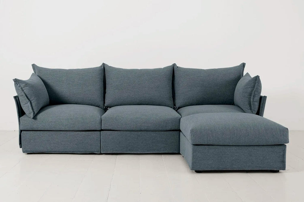 Canapé méridienne 3 places droit modèle 06