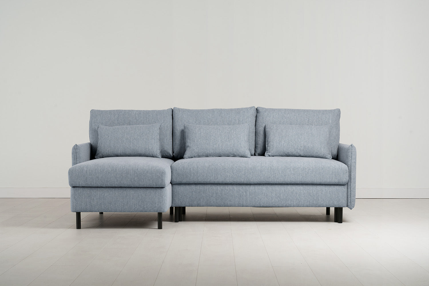 Canapé-lit 3 places gauche modèle 12 avec rangement