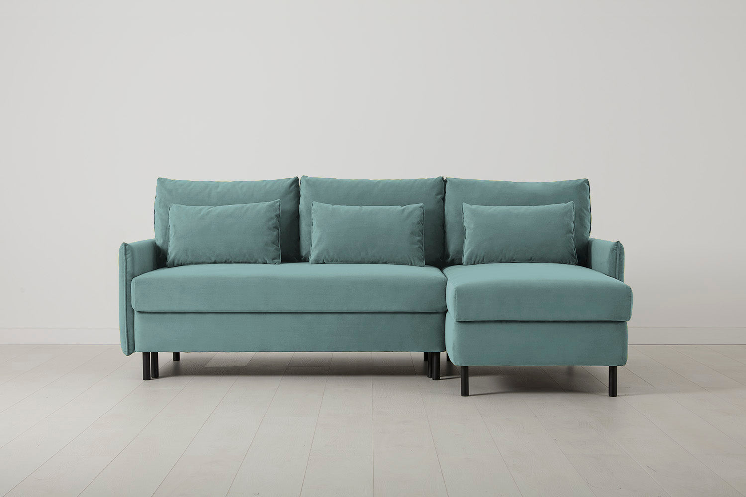 Canapé-lit 3 places droit modèle 12 avec rangement