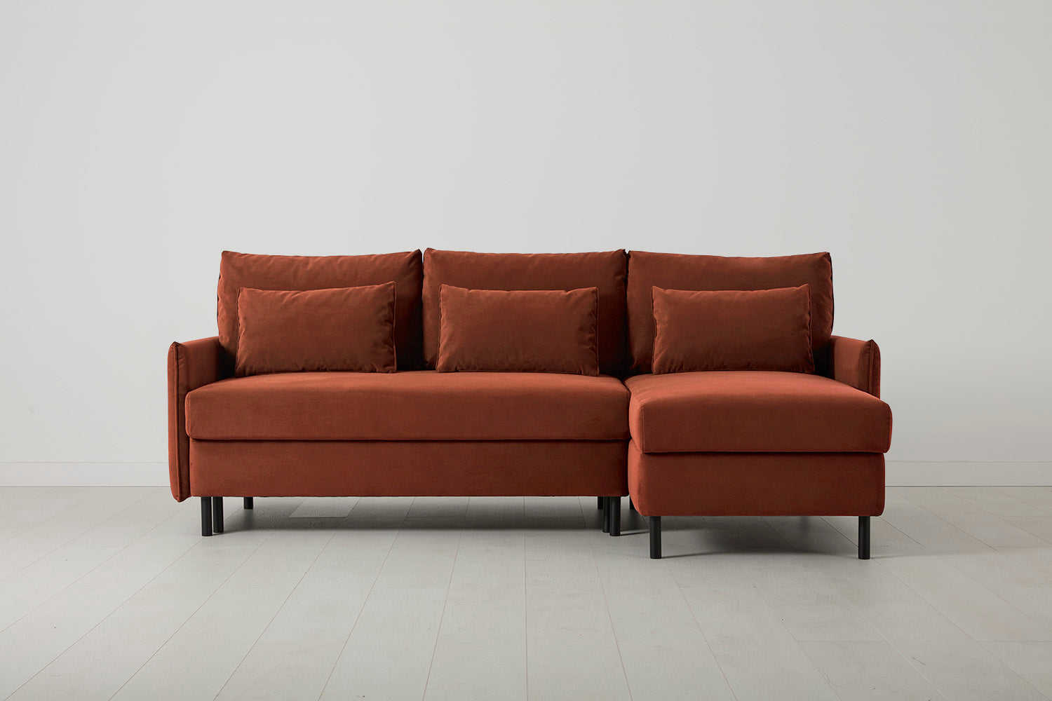 Canapé-lit 3 places droit modèle 12 avec rangement