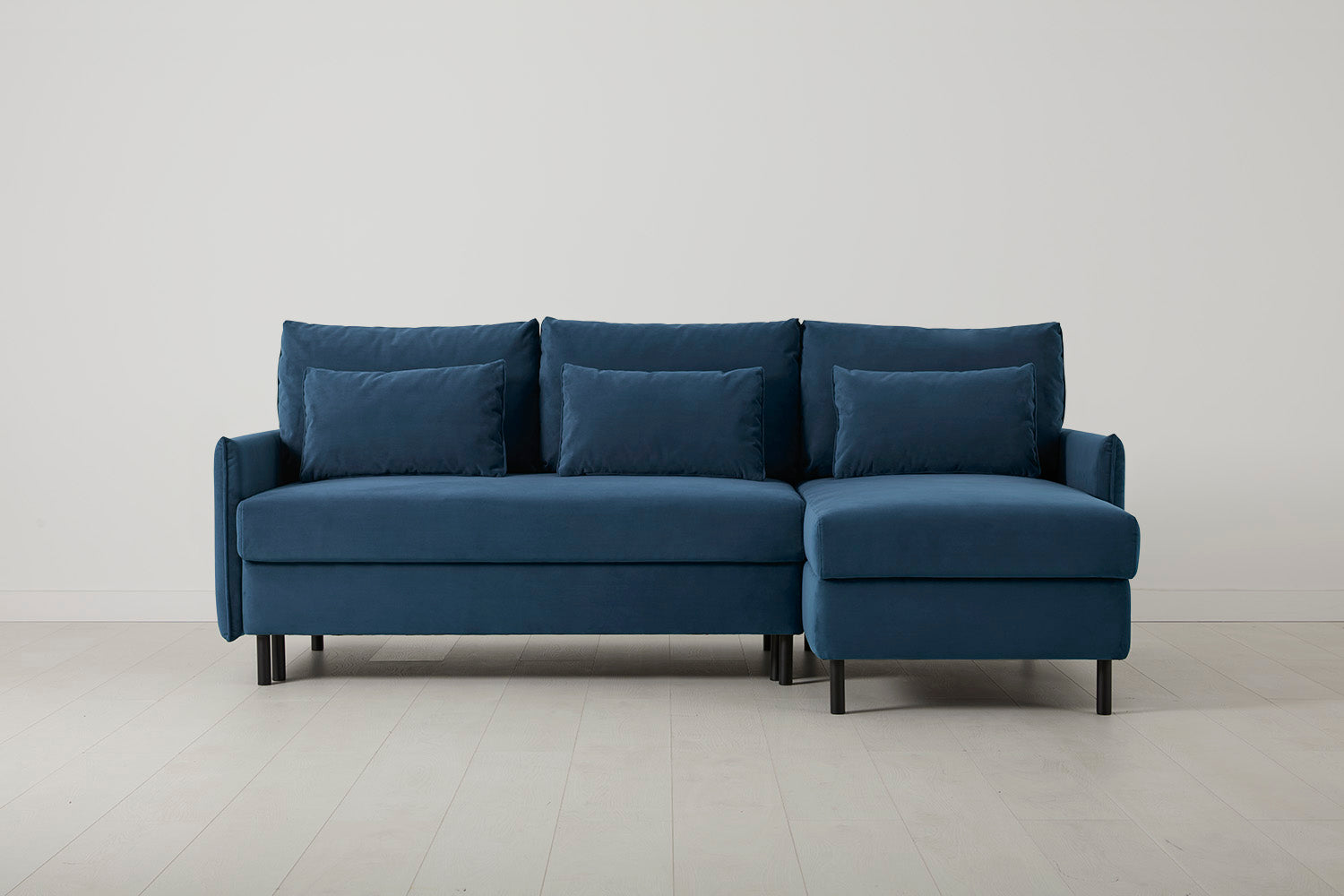 Canapé-lit 3 places droit modèle 12 avec rangement