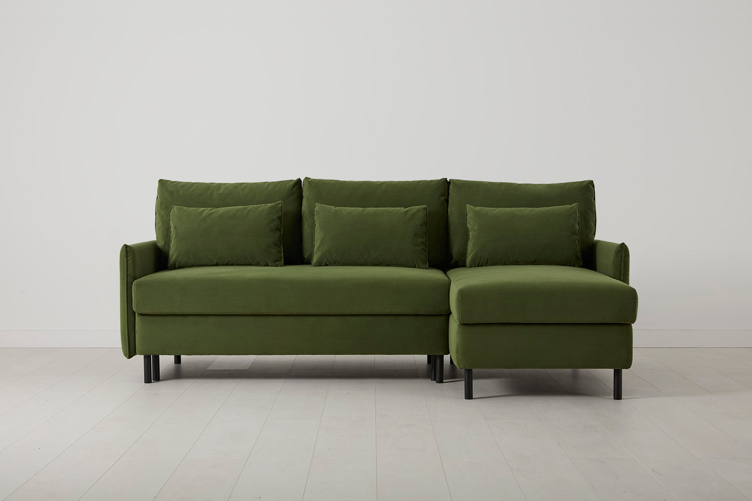 Canapé-lit 3 places droit modèle 12 avec rangement