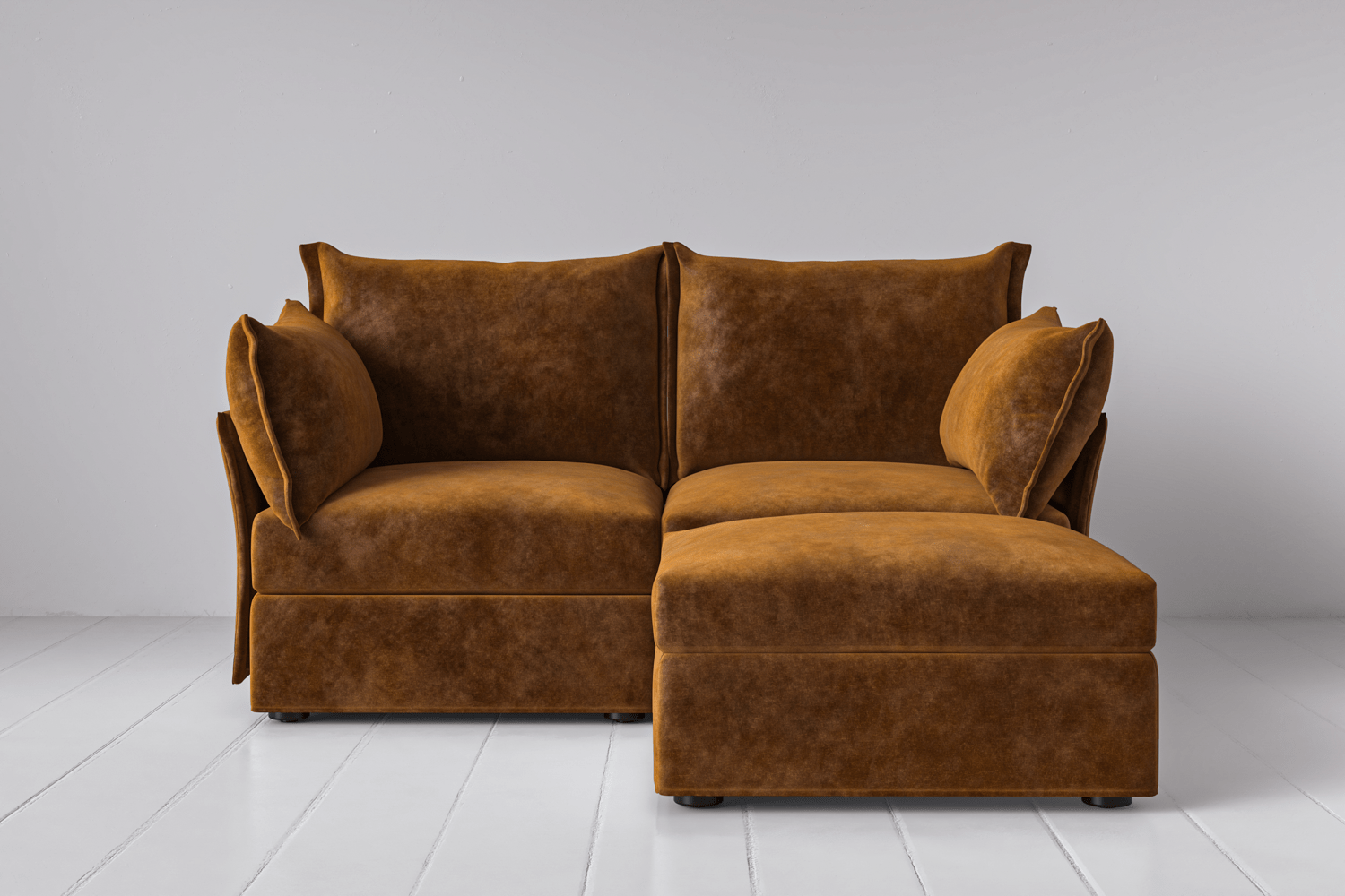 Canapé méridienne 2 places droit modèle 06