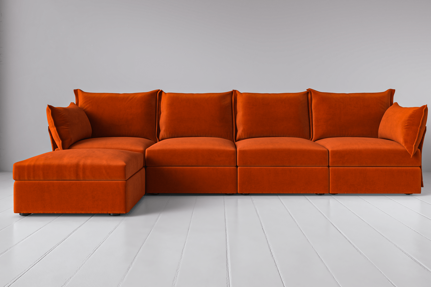 Canapé méridienne gauche 4 places modèle 06