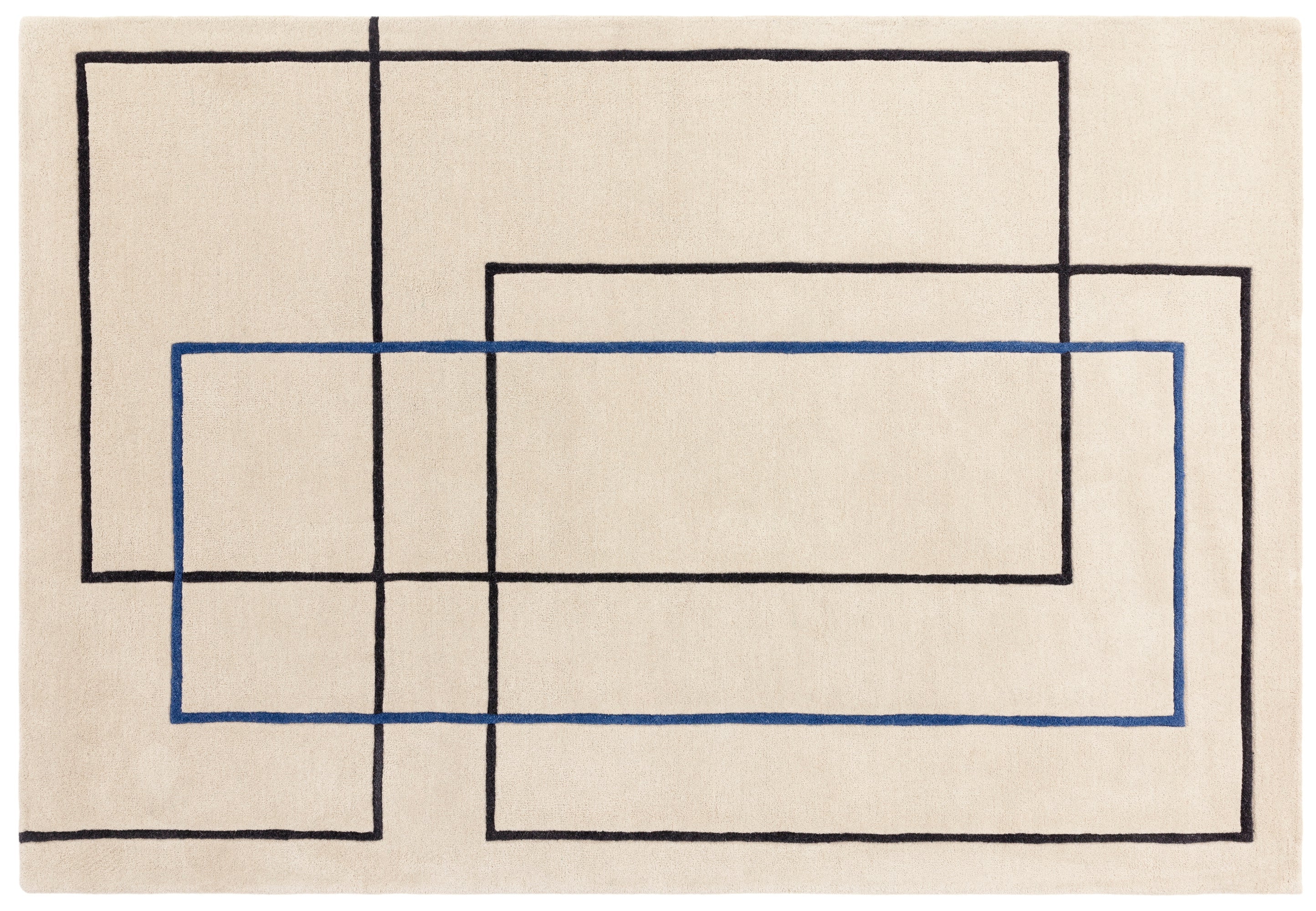 Tapis bleu Reef Outline